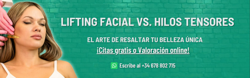 hilos tensores vs Lifting facial