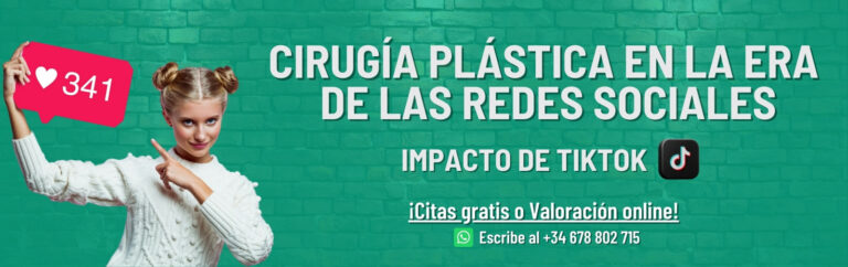 Cirugía plástica el impacto de TikTok Clinicas Plastica