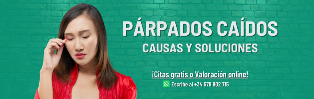Soluciones cuando tenemos Párpados Caídos