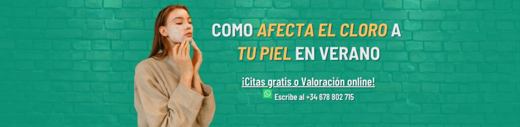 Como afecta el cloro a tu piel en verano