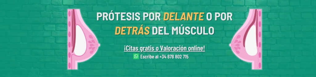 aumento de pecho delante o detrás del músculo planos quirúrgicos